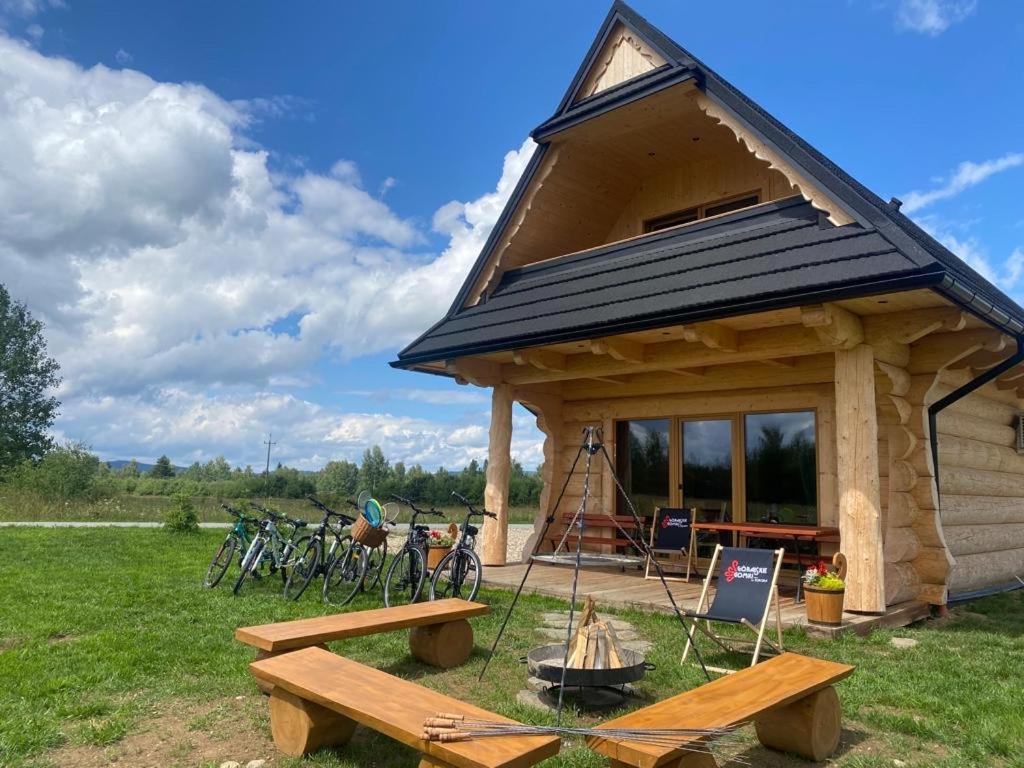Góralskie Domki u Topora Czarny Dunajec Exterior foto